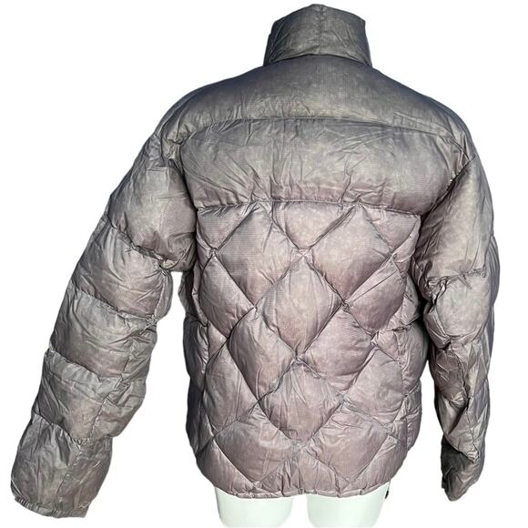 Mountain Hardwear gray down puffer jacket size 12 - Picture 2 of 11